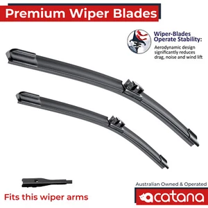 Wiper Blades for Audi A8 D5 2019 - 2023 Pair of 26" + 20" Front Windscreen Set - Picture 1 of 8