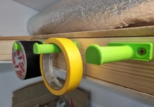 Tape Roll Wall Mount – Electrical / Duct / Masking Tape Holder - Picture 1 of 5