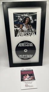 DD OSAMA SIGNED HERE 2 STAY CD - JSA COA in FRAME! - Picture 1 of 3