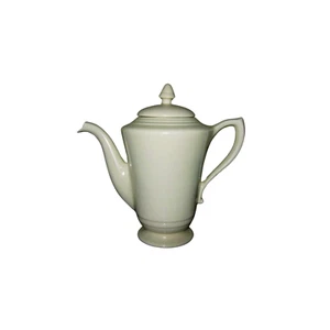 FRANCISCAN POTTERY MONTECITO WARE AFTER DINNER COFFEE TEA POT Oatmeal Color - Picture 1 of 2