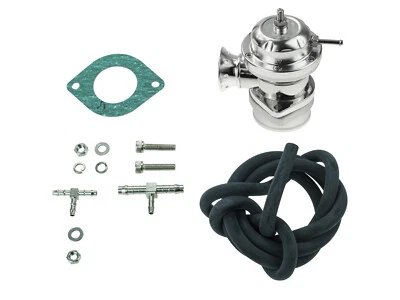 Blow off BOV Pop off valvola tipo Greddy RS style argento - Immagine 1 di 3