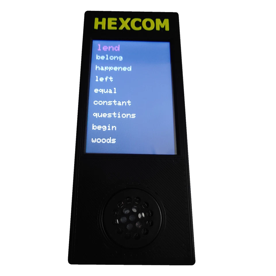 SPIRITSHACK HexCom - WordBank Generador de Palabras Fantasmas Equipo de Caza Kit Paranormal EMF