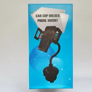Car Cup Holder Phone Mount Portable Adjustable Gooseneck Phone Holder for Car - Bild 1 von 4