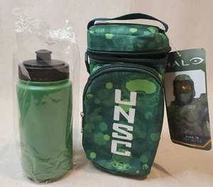 NEW HALO INFINITE Xbox Game Series WATER BOTTLE POUCH SET Green camo - Picture 1 of 6
