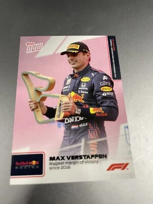 Max Verstappen Red Bull 2021 Topps Now Formula 1 F1 Card #23 Victory in Austria - Image 1 of 4