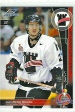 2002-03 Quebec Remparts (QMJHL) Memorial Cup Jean-Michel Bolduc