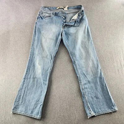 Gap Jeans Men's Size 33x30 Blue Light Wash Boot Fit 100% Cotton Vintage  - Image 1 of 4