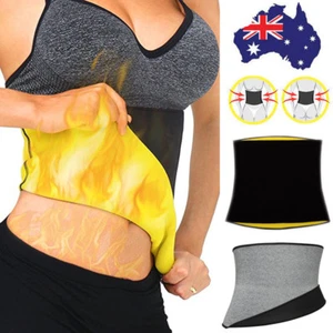 Slim Neoprene Fit Shaper Thermal Sweat Belt Belly Fat Burner Sauna Yoga Wrap 123 - Picture 1 of 11