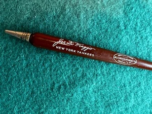 1940s Joe DiMaggio BROWN H&B Louisville Baseball BAT Pencil #8 Repaired Yankees - Picture 1 of 3