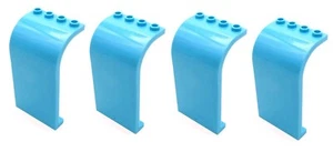 Lego 4x Panel Azure Mediano 3x4x6 Parte Superior Curva (2571) ¡NUEVO!¡! - Imagen 1 de 1
