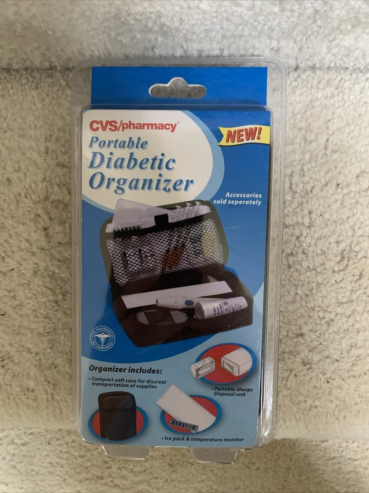 Organizador portátil para diabéticos Foto 1 de 2