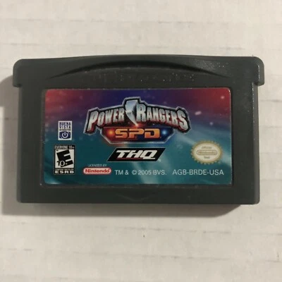 Power Rangers: Space Patrol Delta SPD Nintendo Game Boy Advance GBA AUTHENTIC - Image 1 of 3