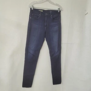 Adriano Goldschmied Farrah Skinny Jean Womens 29R Blue High Rise Skinny Stretch - Picture 1 of 10
