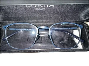 Mykita Ingels 49- 19 -145 C084 Navy Blue Metal Frames NJMG515 - Picture 1 of 7
