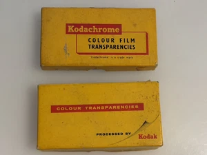 Vintage Kodachrome Colour Film Transparencies,  2 Boxes with 24 Slides - Picture 1 of 19