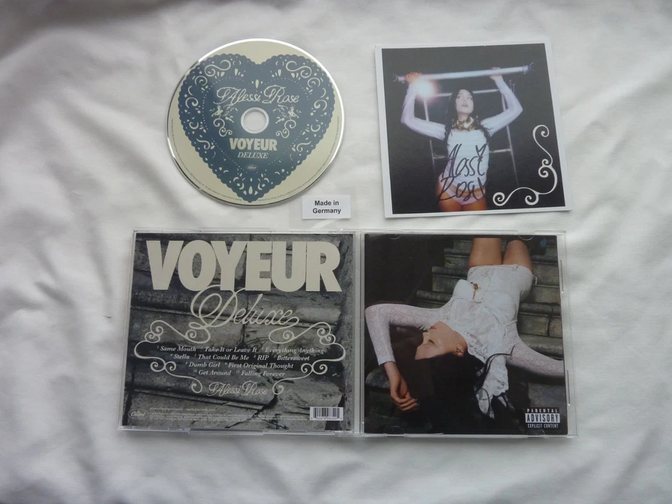 Alessi Rose Voyeur Deluxe 11 track CD with signed artcard and sticker Foto 1 de 1