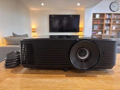 Optoma HD143X 3,400 Lumens 1080p Full HD Home Cinema Projector HDMI Used - Image 1 of 4