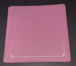 Creative Memories 12 x 12 Mauve Mulberry Gold Trim Album - Picture 1 of 10