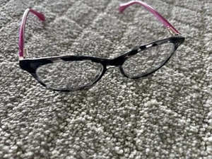 Lily Pulitzer Kids Eyewear Bobbie Mini Frame Hot Pink Tortoise Shell Flex Hinge - Picture 1 of 10
