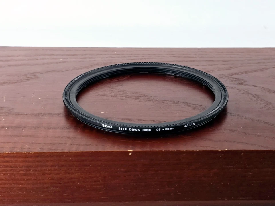 🌸[ESTADO PERFEITO] Anel adaptador de filtro Sigma Step Down 95-86mm para 50-500/f4.5-6.3 Japão - Imagem 1 de 4