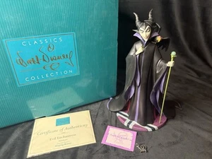 WDCC Disney Sleeping Beauty's Maleficent with Diablo Evil Enchantress Figurine - Picture 1 of 8