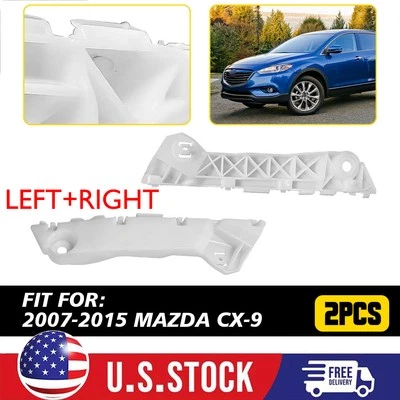 For 2007-2015 Mazda CX-9 Front Bumper Bracket Side Support Left+Right Side 2pcs - Изображение 1 из 4