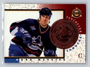 1997-98 Pinnacle Mint Collection Bronze #13 Mark Messier Canucks Oilers Rangers - Picture 1 of 2