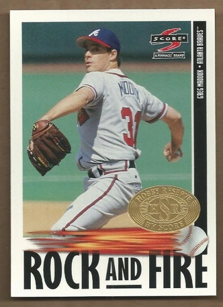 1997 Score Reserve Collection #520 Greg Maddux RF - Image 1 of 1