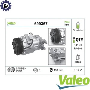 COMPRESSOR AIR CONDITIONING 699367 FOR OPEL MERIVA/MPV COMBO/Box/Body/MPV/Tour - Picture 1 of 9
