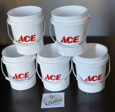 Ace Hardware Mini Bucket With Handle 0.5 Qt - Set of 5 Pack - Image 1 of 4