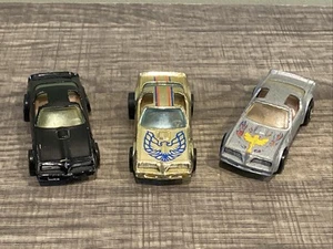 1977 Hot Wheels BW Hot Bird Trans Am Gold Chrome, Black, Silver Lot of 3 - Loose - Picture 1 of 20