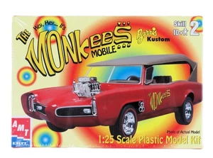 Monkees Mobile 1:25 Model Kit Sealed Barris GTO TV Car NEU 2000 AMT ERTL - Bild 1 von 8