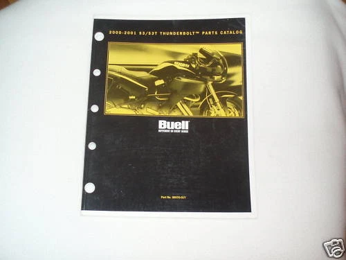 MANUAL CATÁLOGO REPUESTOS BUELL HARLEY DAVIDSON 2000-2001 THUNDERBOLT 99570-01Y Foto 1 de 1