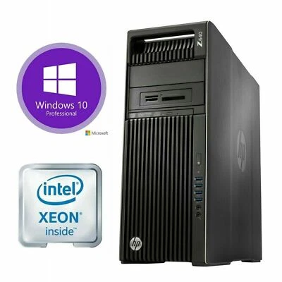 HP Z640 Workstation 2x E5-2673 v3 2.40 GHz, 64GB DDR4 500GB M.2 SSD K5200 - Image 1 of 4