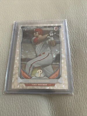 Rhys Hoskins 2014 Bowman Draft Picks Silver Ice #DP122 - Image 1 of 4