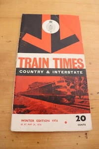 Victorian Railways Summer / Winter timetables for 1976 in excellent condition - Picture 1 of 3