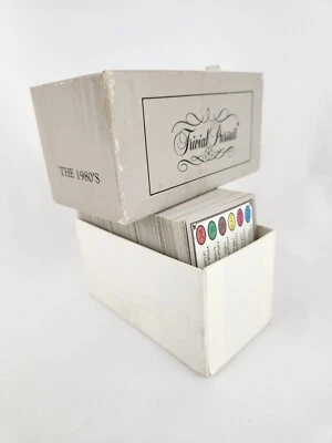 Juego de cartas Trivial Pursuit the 80's Game Night Fun se puede usar con juego de mesa Foto 1 de 4