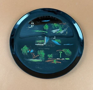 Vintage Black Tray EFCCO Imports “Oakland California” Made in Japan - Picture 1 of 10