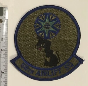 USAF subdued Patch - 58th Airlift Squadron AS C-17 Globemaster III - Picture 1 of 2
