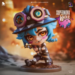 Chibi Isha - Arcane - Preorder Painted - Garage Kit - Abs Resin - Bild 1 von 6
