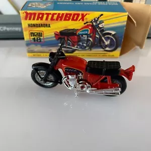 Matchbox 1974 Superfast 18 Hondarora MINT Condition Black Handlebars - Picture 1 of 3
