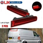 For VW Transporter T5 T6 Barn Door Red Lens LED 3rd High Level Brake Stop Light