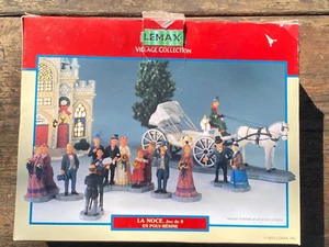 LEMAX Village Collection Wedding Party #33411A (INCOMPLETE) - Picture 1 of 10