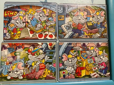Ü Ei Puzzle, Mega Mäuse Im Internetfieber, Komplettset, mit BPZ, In Hüllen - Bild 1 von 4