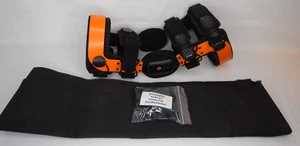 KGOI ELITE Knee Support Brace Flexible Adjustable Pain Relief Adult Orange 7-10 - Picture 1 of 8