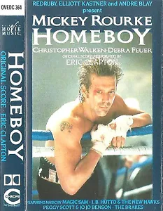 Eric Clapton Homeboy Original Soundtrack CASSETTE ALBUM Blues Rock The Brakes - Picture 1 of 8