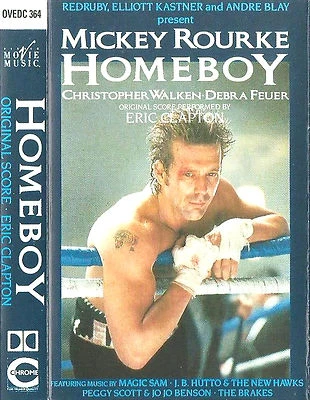 Eric Clapton ‎Homeboy Original Soundtrack CASSETTE ALBUM Blues Rock The Brakes - Image 1 of 4