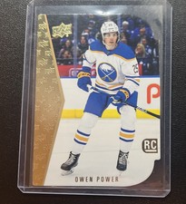 2022-23 Upper Deck Series 1 1994-95 Tribute Die Cuts Owen Power #RDT-2 Rookie RC