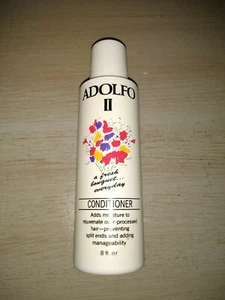 RARE ADOLFO II Conditioner Vintage Helps Overprocessed  Hair Prevents Split Ends - Picture 1 of 3