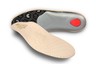 Pedag VIVA Sport Orthotic Insoles - Semi-Rigid Arch Support For Athletic Shoes (Red, Made In Germany)